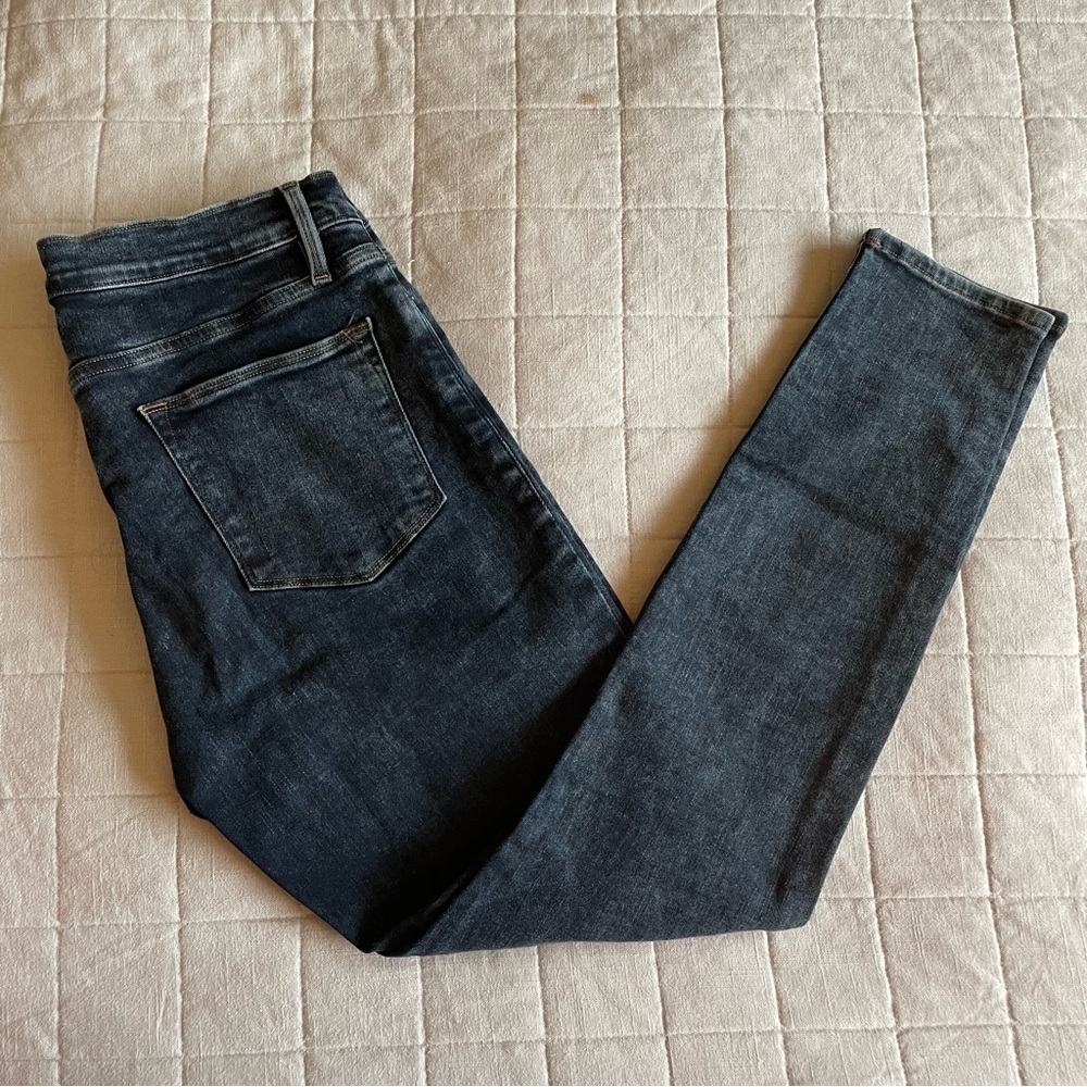 Frame Le High Skinny jeans in Trumbull wash